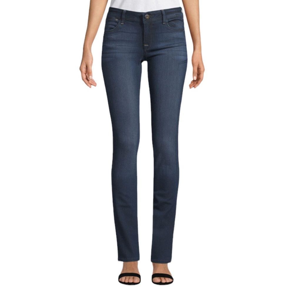 NWT DL1961‎ Grace High Rise Straight Leg Jeans 28 6 Dark Wash